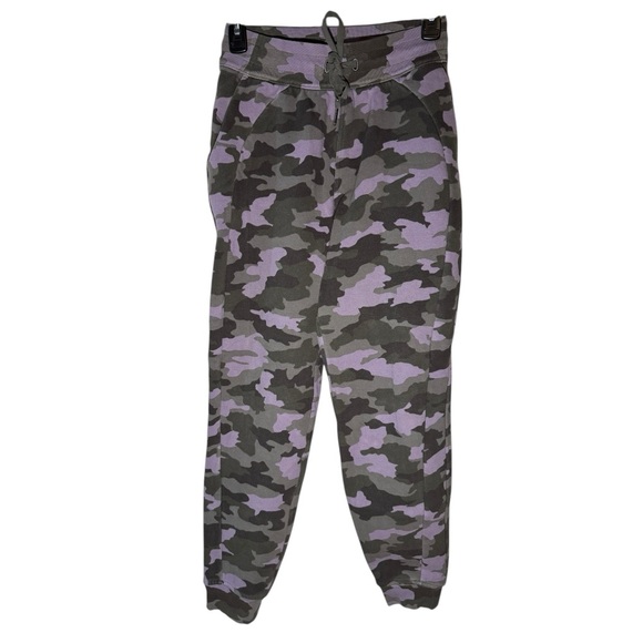 LULULEMON Scuba Heritage 365 Camo Dusky Lavende HR Fleece 28" Joggers Size 4 - Picture 3 of 13